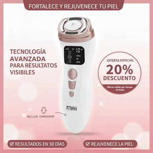 Máquina facial ultrasónica HiFU RF para reafirmar la piel